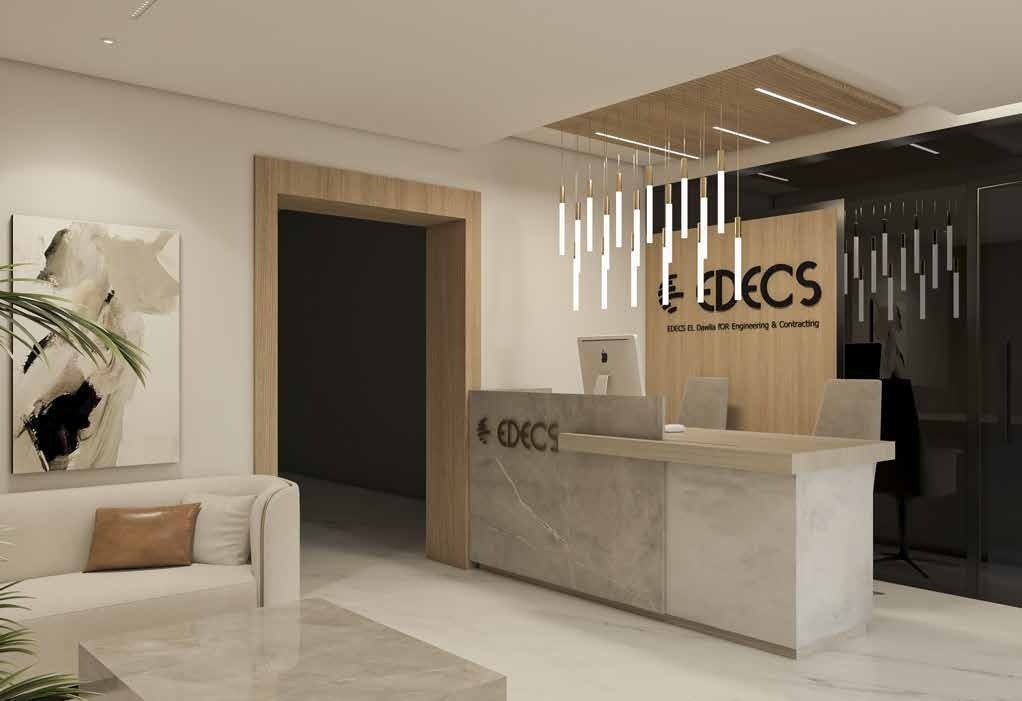 EDECS reception design visualisation