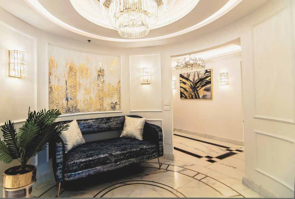 San Stefano Apartment · Circular lobby · Project photograph